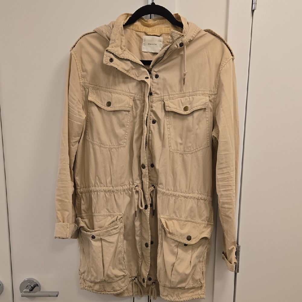 Talula Beige Utility Jacket